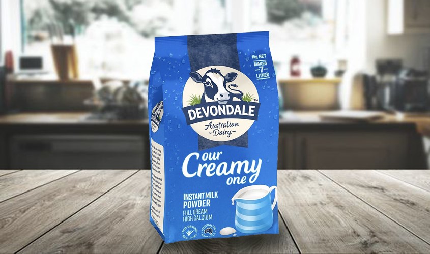 Sữa tươi nguyên kem dạng bột Devondale