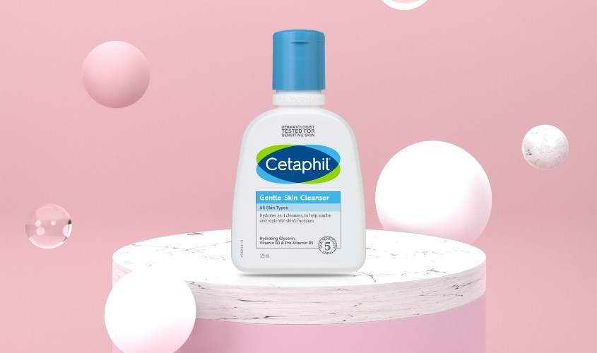 Sữa rửa mặt dịu nhẹ cho da nhạy cảm Cetaphil Gentle Skin Cleanser 250 ml