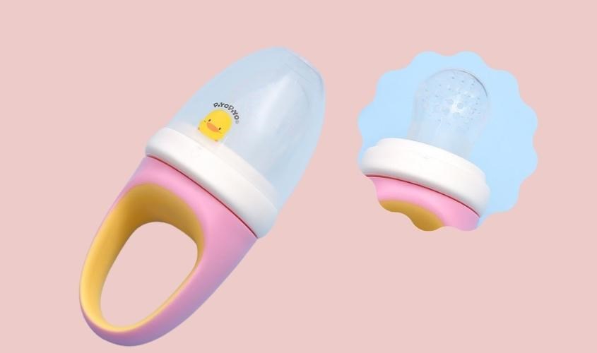 Túi nhai chống hóc PIYOPIYO PY830553 từ 4 tháng