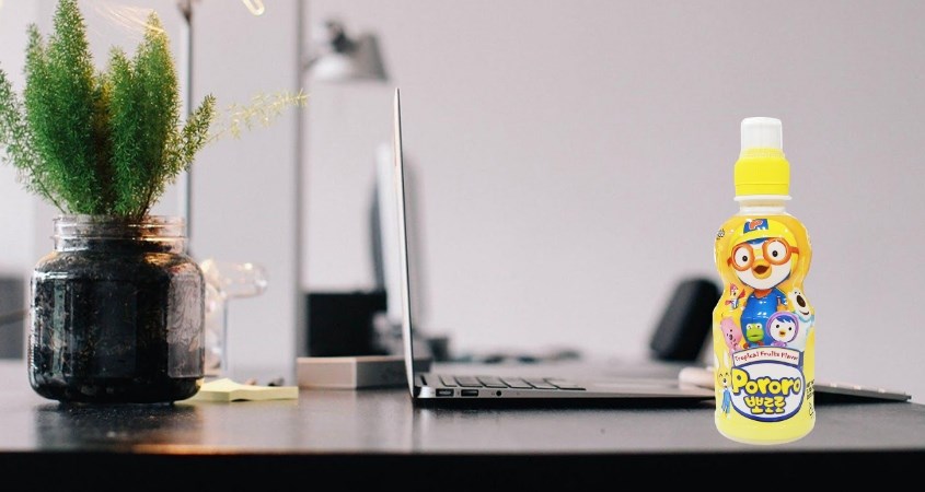 Nước ép trái cây Pororo vị trái cây chai 235 ml