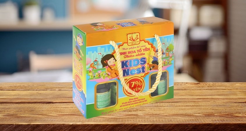 Lốc 6 hũ nước yến sào Tinh Hoa Kids Nest 70 ml/hũ (từ 1 tuổi)