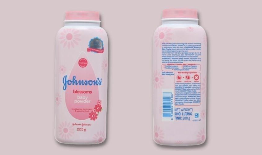 Phấn rôm cho bé Johnson's Baby Blossoms 200g
