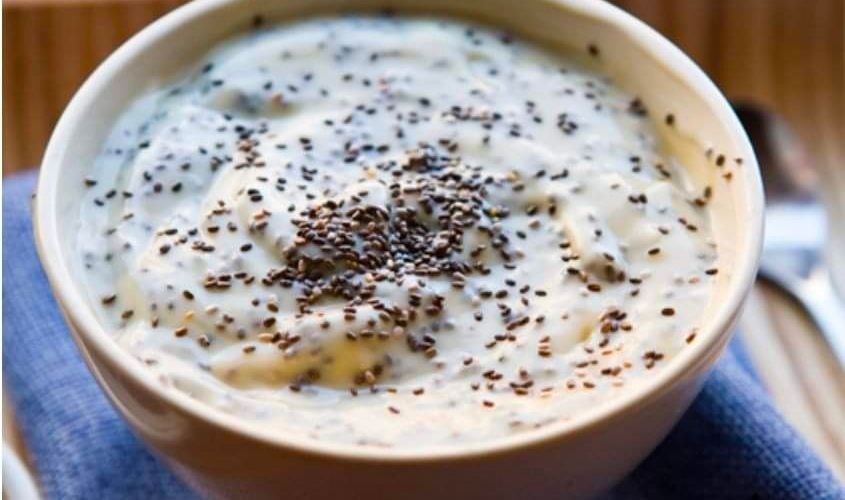 Công thức cháo yến mạch hạt chia