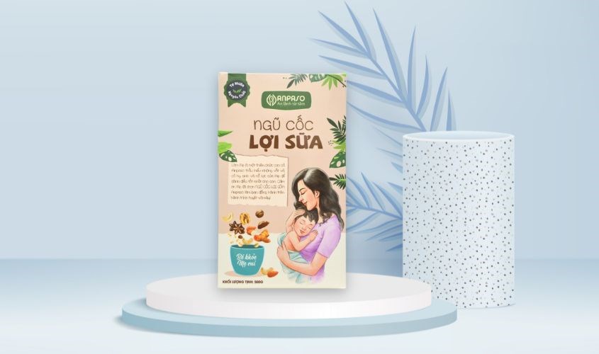 Ngũ cốc lợi sữa Anpaso hũ 500g Ngũ cốc lợi sữa Anpaso hũ 500g