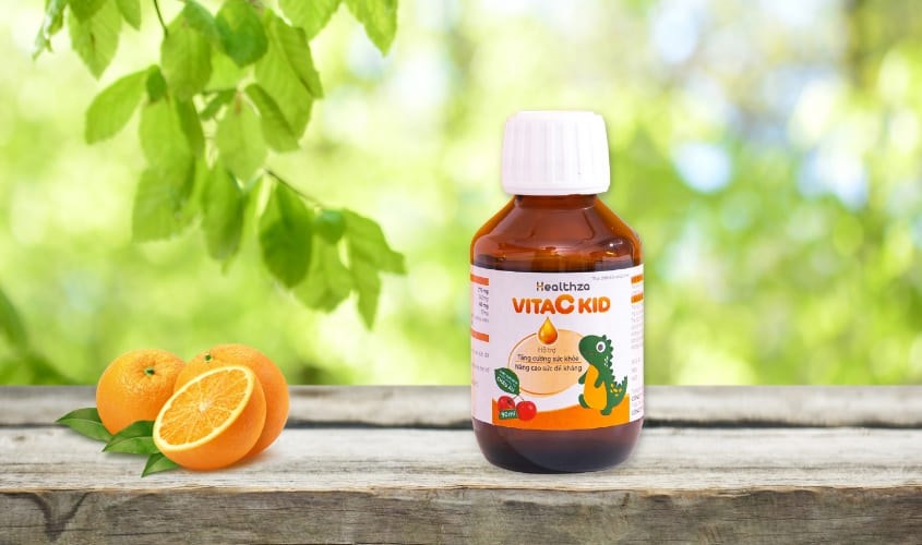 Siro Healthza VitaC Kid giúp tăng cường sức đề kháng 90 ml (từ 2 tuổi)