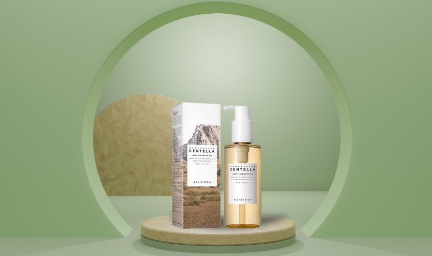 Dầu tẩy trang chiết xuất Rau Má Skin1004 Madagascar Centella Light Cleansing Oil 200 ml 
