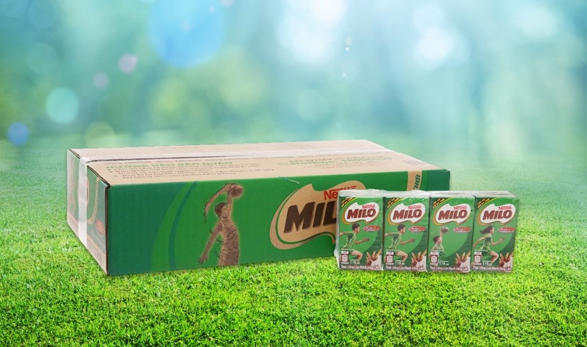 Thùng 48 hộp thức uống lúa mạch Nestlé Milo 115 ml (từ 2 tuổi)