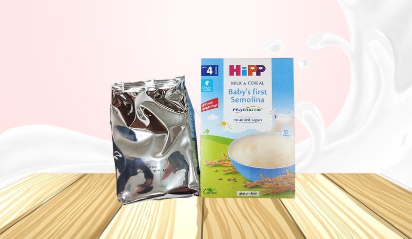 Bột ăn dặm khởi đầu HiPP sữa, ngũ cốc hộp 250g (từ 4 tháng)