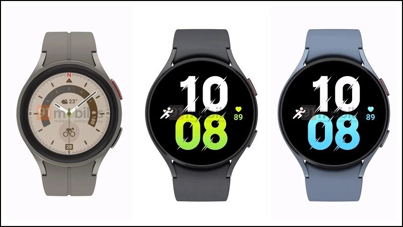 Các phiên bản của màu của Samsung Galaxy Watch5