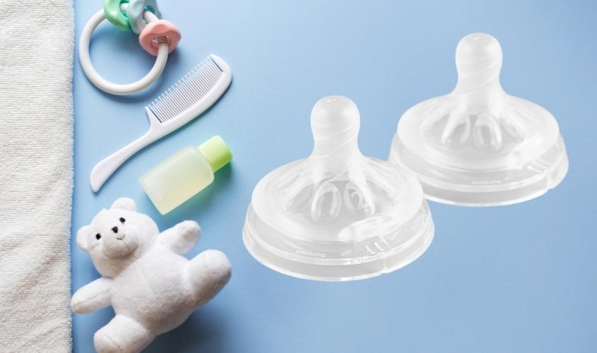 Bộ 2 núm ti Philips Avent SCF652/23 (size 2) siêu mềm