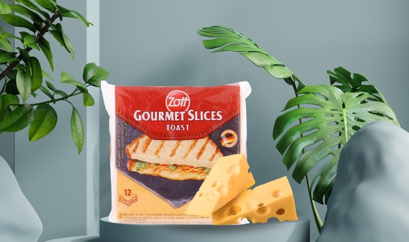 Phô mai Zott Toast gói 12 lát 200g (từ 1 tuổi) Phô mai Zott Toast gói 12 lát 200g (từ 1 tuổi)