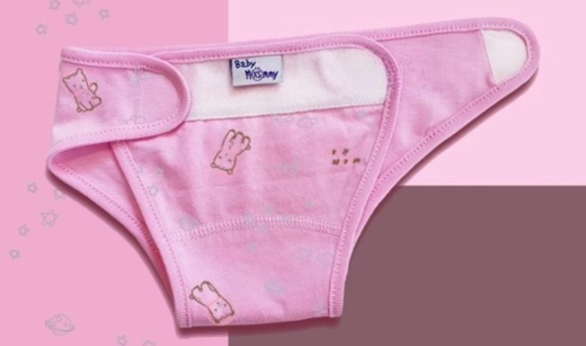 Tã vải màu in họa tiết BabyMommy size M (6 - 11 kg) - Màu ngẫu nhiên