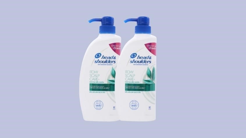 Dầu gội Head & Shoulders làm sạch gàu cho da đầu ngứa 625ml