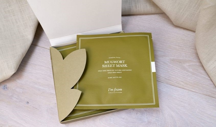 Mặt nạ giấy tinh chất Ngải Cứu dưỡng ẩm và làm dịu da I