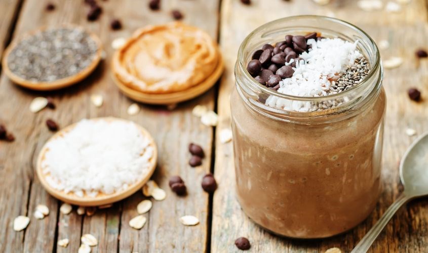 Yến mạch và hạt chia