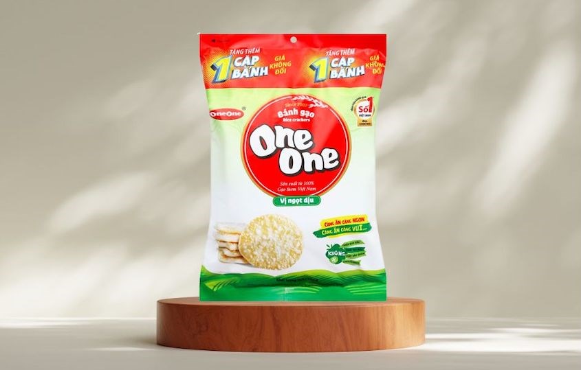 Bánh gạo One One là món ăn vặt bổ sung nhiều dưỡng chất tốt cho sức khoẻ