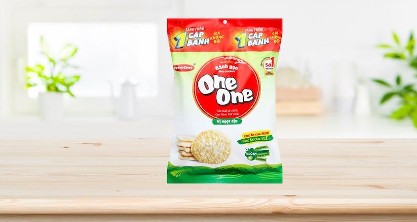Bánh gạo One One vị ngọt gói 150g (từ 8 tháng)