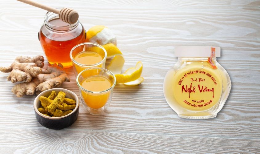 Tinh bột nghệ vàng Xuân Nguyên hũ 75g