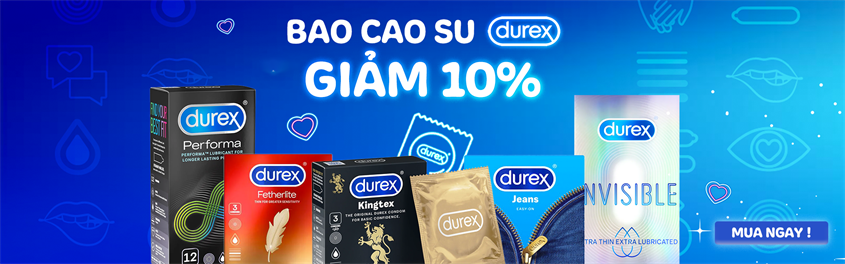 ​​​​​​​Bao cao su Durex có những loại nào? Loại nào dùng tốt nhất