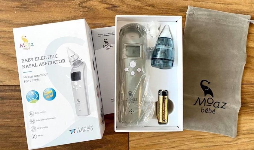 Dụng cụ hút mũi Moaz BéBé MB-010 dạng hút tự động