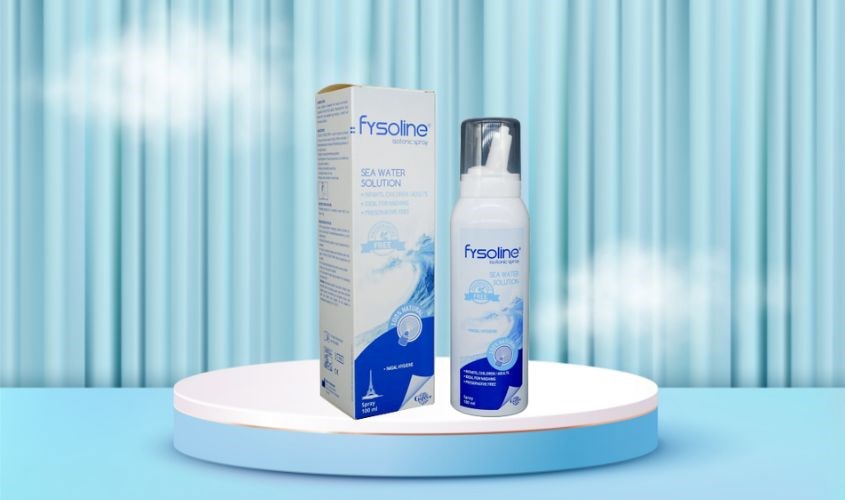 Nước muối vệ sinh mũi Fysoline isotonic spray 100 ml (Hộp chứa 1 bình xịt)