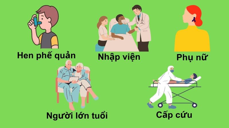 Một số đối tượng có nguy cơ cao mắc hội chứng hậu Covid.