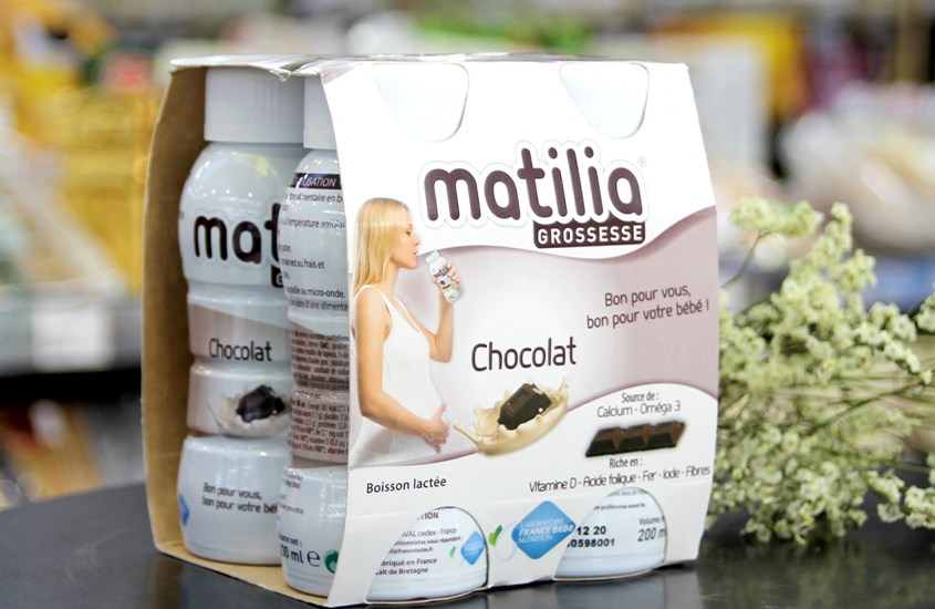 Sữa bầu Matilia hạn chế tình trạng thai nghén