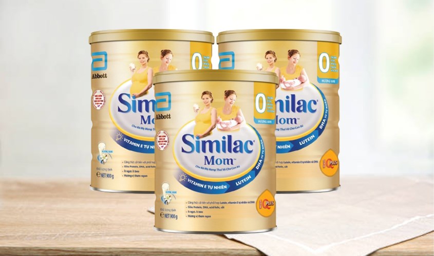 Sữa bầu Similac Mom hương vani 900g