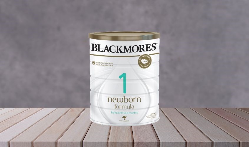 Sữa bột Blackmores NewBorn Formula số 1 900g (0 - 6 tháng)