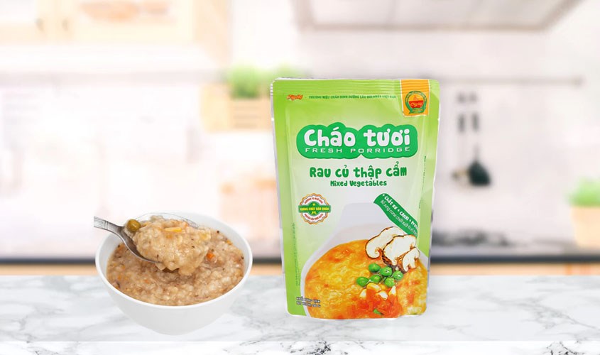 Cháo tươi Cây Thị vị rau củ thập cẩm gói 260g 