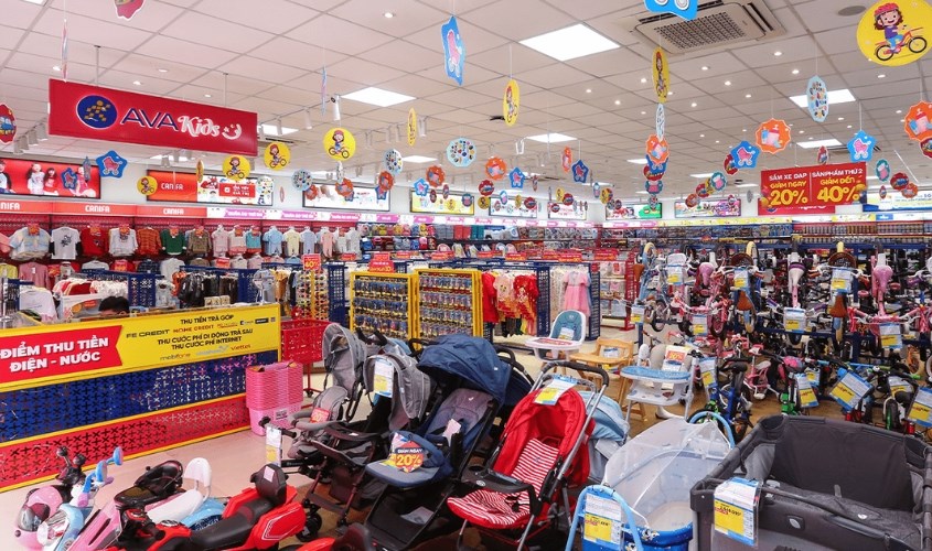 Mẹ có thể lựa chọn hệ thống AVAKids để mua bột ăn dặm cho bé