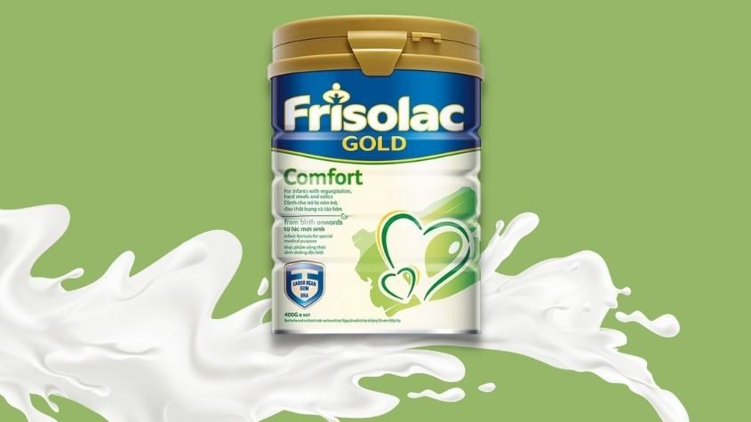Frisolac Comfort là dạng sữa bột 