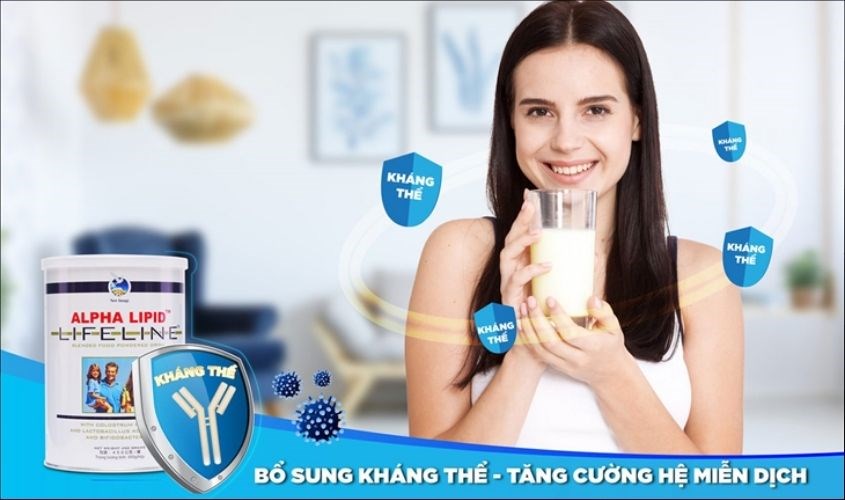 Sữa non Alpha Lipid là thương hiệu sữa non uy tín