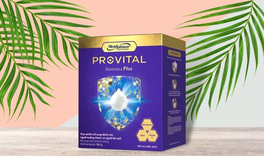 Sữa bột Provital Immuna Plus 960g (dành cho người lớn tuổi và trưởng thành)