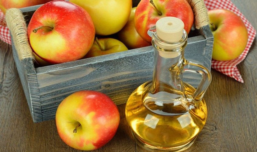 Mặt nạ từ giấm táo