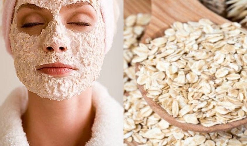 Mặt nạ từ bột yến mạch