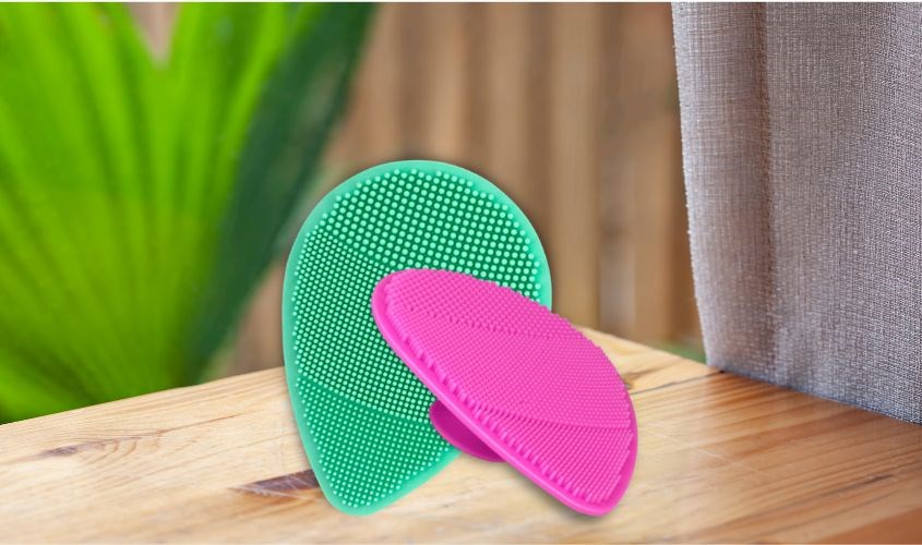 Miếng rửa mặt silicon