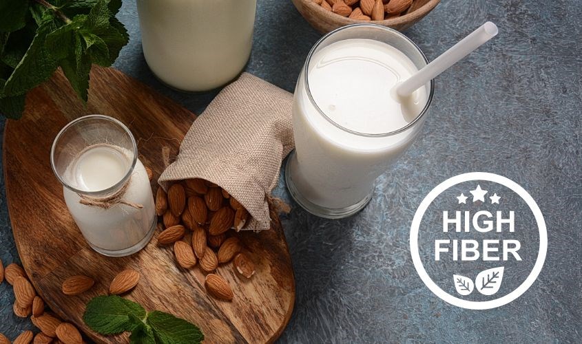 Chất xơ trong hạnh nhân rất tốt cho hệ tiêu hóa của mẹ bầu