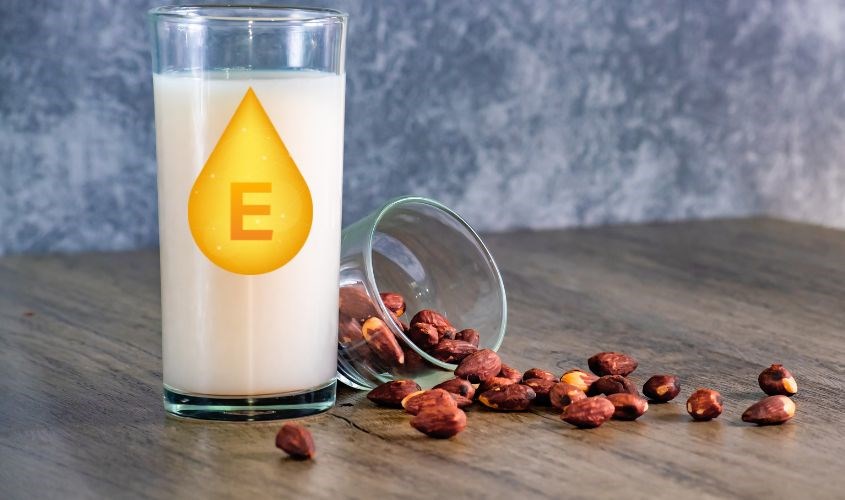 Hạt hạnh nhân chứa nhiều vitamin E