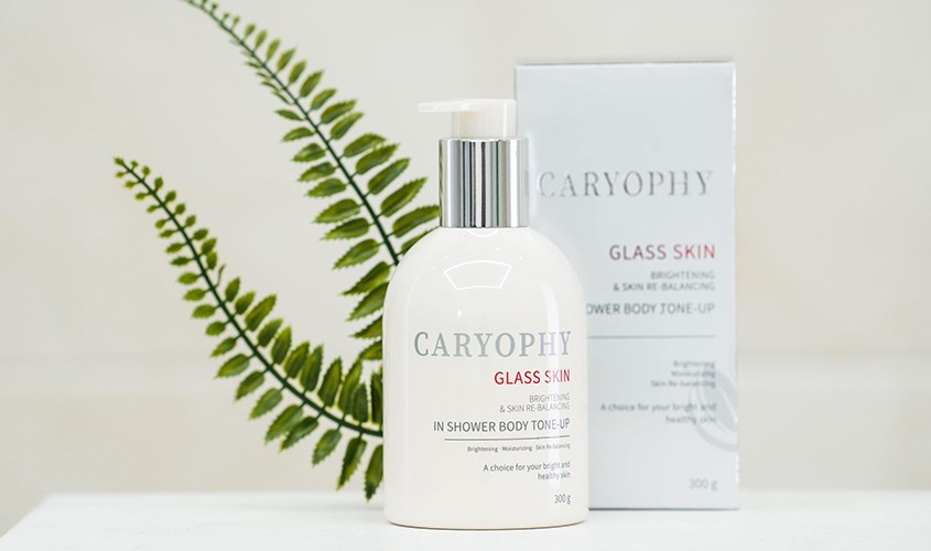 Kem Dưỡng Trắng Nâng Tông Da Caryophy Glass Skin In Shower Body Tone-U 