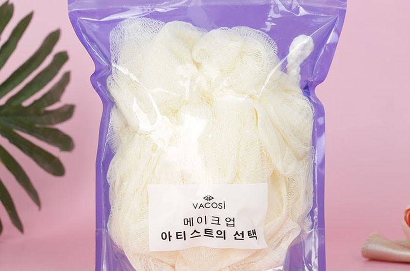 Bông tắm plastic tạo bọt Vacosi BP21