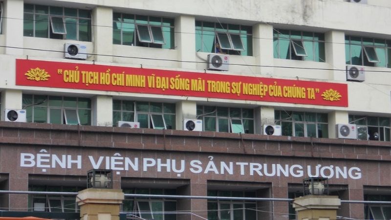 Bệnh viện Phụ sản trung ương ở 43 Tràng Thị, Hoàn Kiếm, Hà Nội