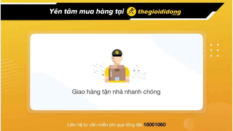 Giao hàng tận nhà nhanh chóng