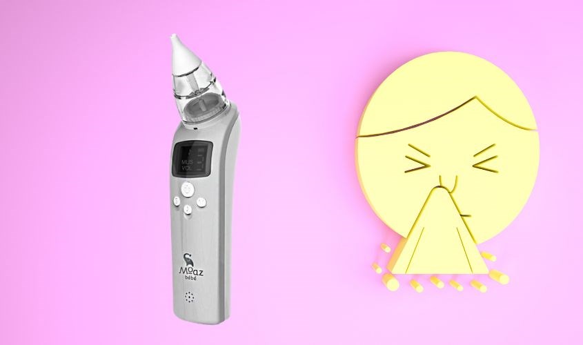 Dụng cụ hút mũi Moaz BéBé MB-010 dạng hút tự động