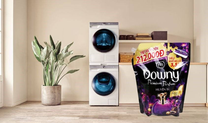 Nước xả Downy Huyền Bí hương mộc lan, violet và hoa bưởi túi 3.5 lít