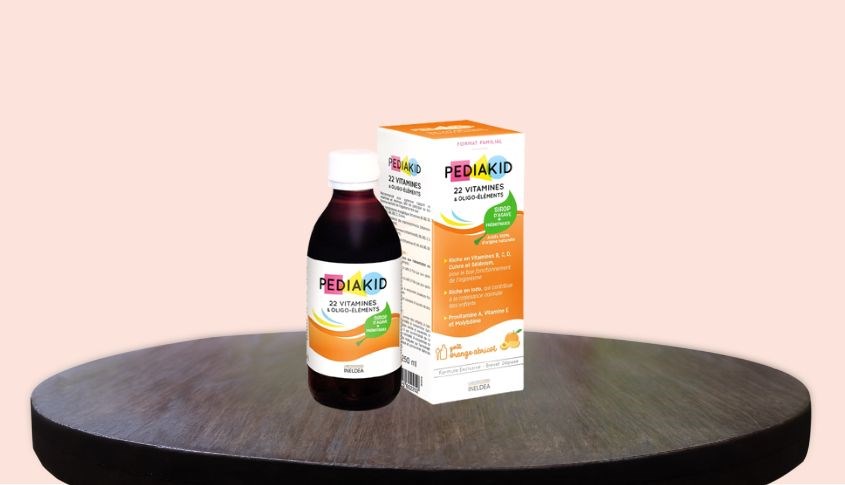 Siro Pediakid 22 Vitamines bổ sung vitamin và khoáng chất 125 ml