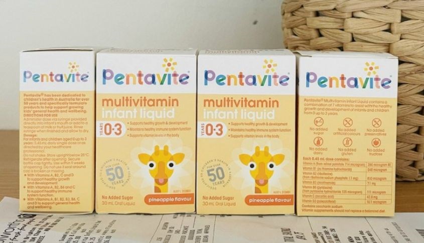 Vitamin tổng hợp cho bé Pentavite 