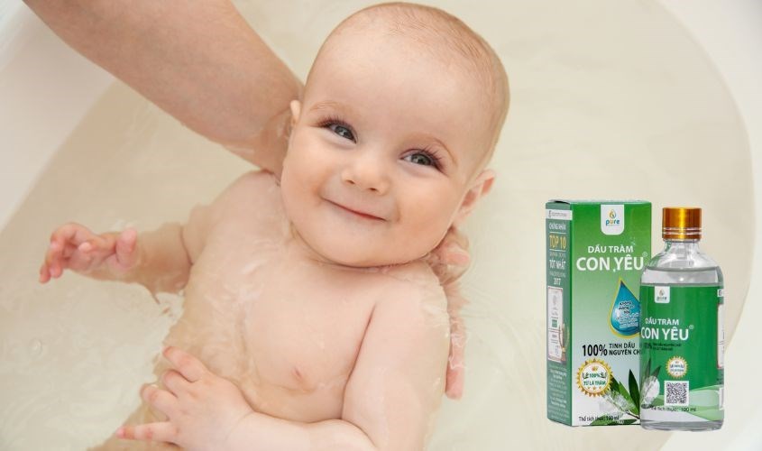 Dầu tràm Con Yêu giữ ấm cho bé 100 ml