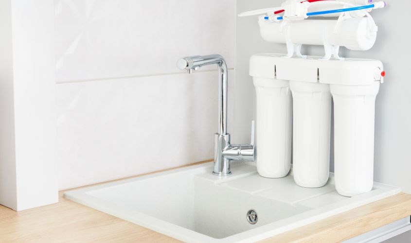 Sử dụng máy lọc nước