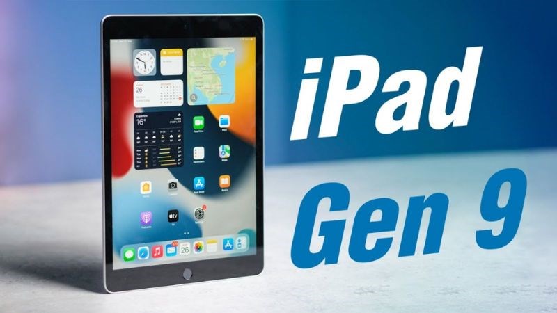 iPad Gen 9 với giá tương đối rẻ mà vẫn đáp ứng tốt mọi tác vụ cơ bản